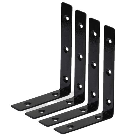 black metal wall brackets|heavy steel angle brackets.